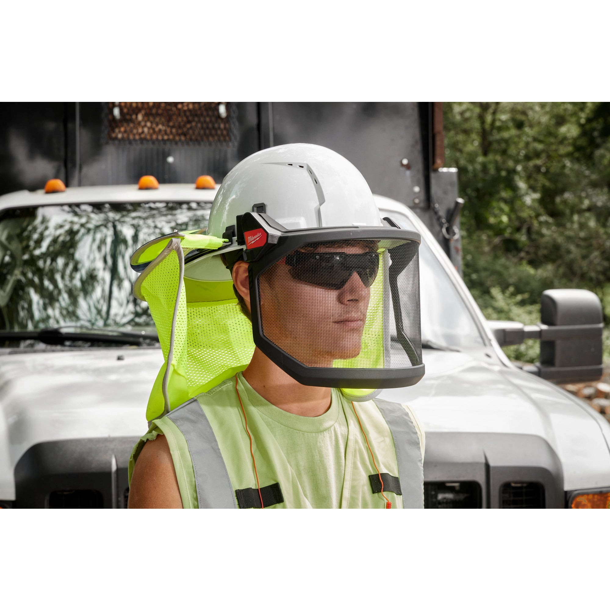 CASQUE DE SÉCURITÉ BLANC BOLT TYPE 1 REBORD COMPLET CLASSE E