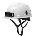 CASQUE DE SÉCURITÉ BLANC BOLT TYPE 2 REBORD AVANT CLASSE E