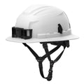 CASQUE DE SÉCURITÉ BLANC BOLT TYPE 2 REBORD COMPLET CLASSE E