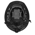 CASQUE DE SÉCURITÉ NOIR BOLT TYPE 2 REBORD COMPLET CLASSE E