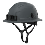 CASQUE DE SÉCURITÉ GRIS BOLT TYPE 2 REBORD COMPLET CLASSE E