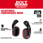 PROTECTION AUDITIVE POUR CASQUE BOLT 24DB
