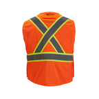 ORANGE RAPID DEPLOYMENT SAFETY VEST ( 2XL/3XL )
