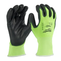 POLYURETHANE HIGH-VISIBILITY GLOVES LEVEL 1 (LARGE)