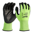 HIGH-VISIBILITY POLYURETHANE GLOVES LEVEL 3 ( SMALL )