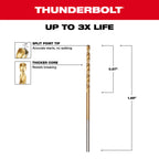 TITANIUM METAL DRILL BIT 1/16" (2 PK)