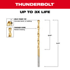 5/32" TITANIUM METAL DRILL BIT