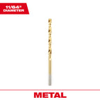 MÈCHE À MÉTAL 11/64'' EN TITANE