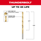 TITANIUM METAL DRILL BIT 3/16''