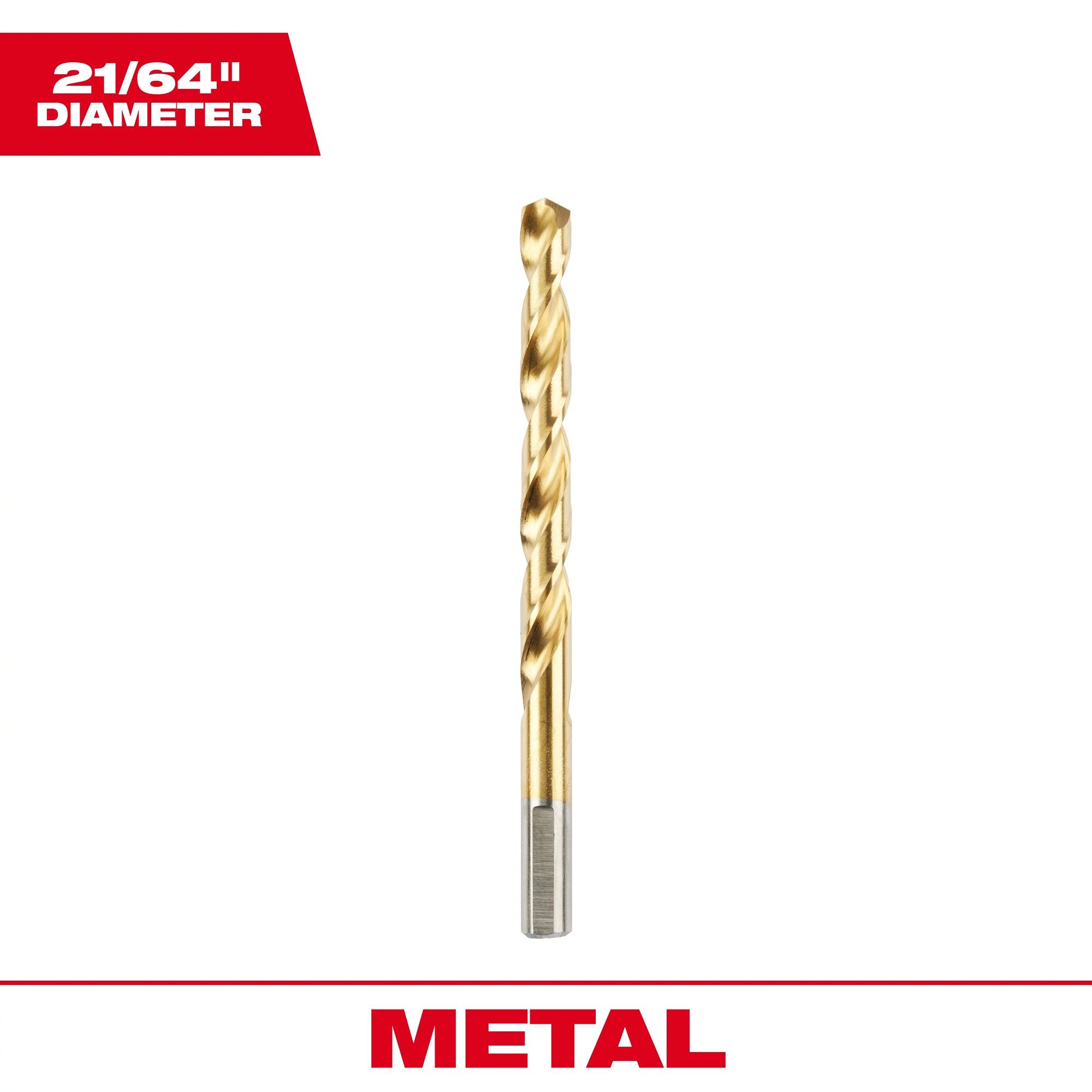 MÈCHE À MÉTAL 21/64'' EN TITANE