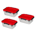 ENSEMBLE DE 3 CONTENANTS DE 4 TASSES POUR RÉCHAUD 0811-20