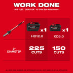 M18 FUEL QUIK-LOK 10" POLE SAW ATTACHMENT