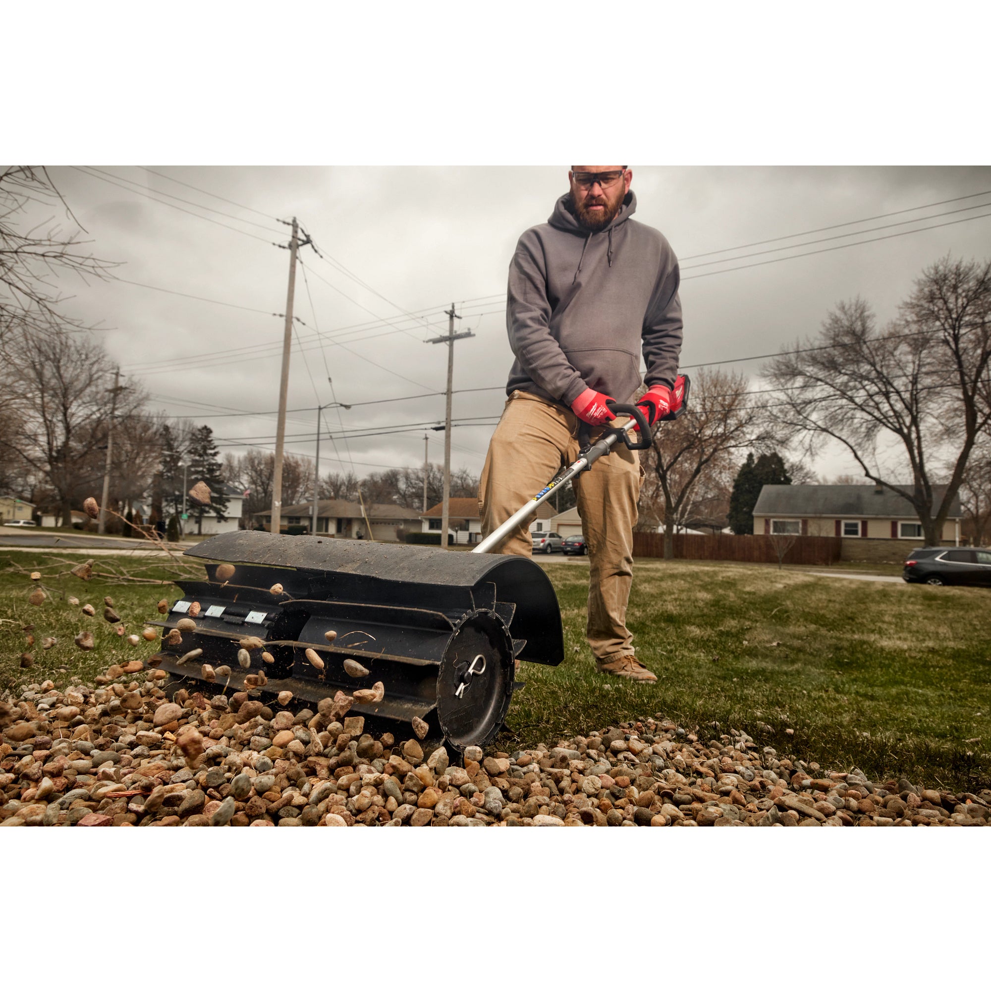 ACCESSOIRE BALAI EN CAOUTCHOUC QUIK-LOK M18 FUEL