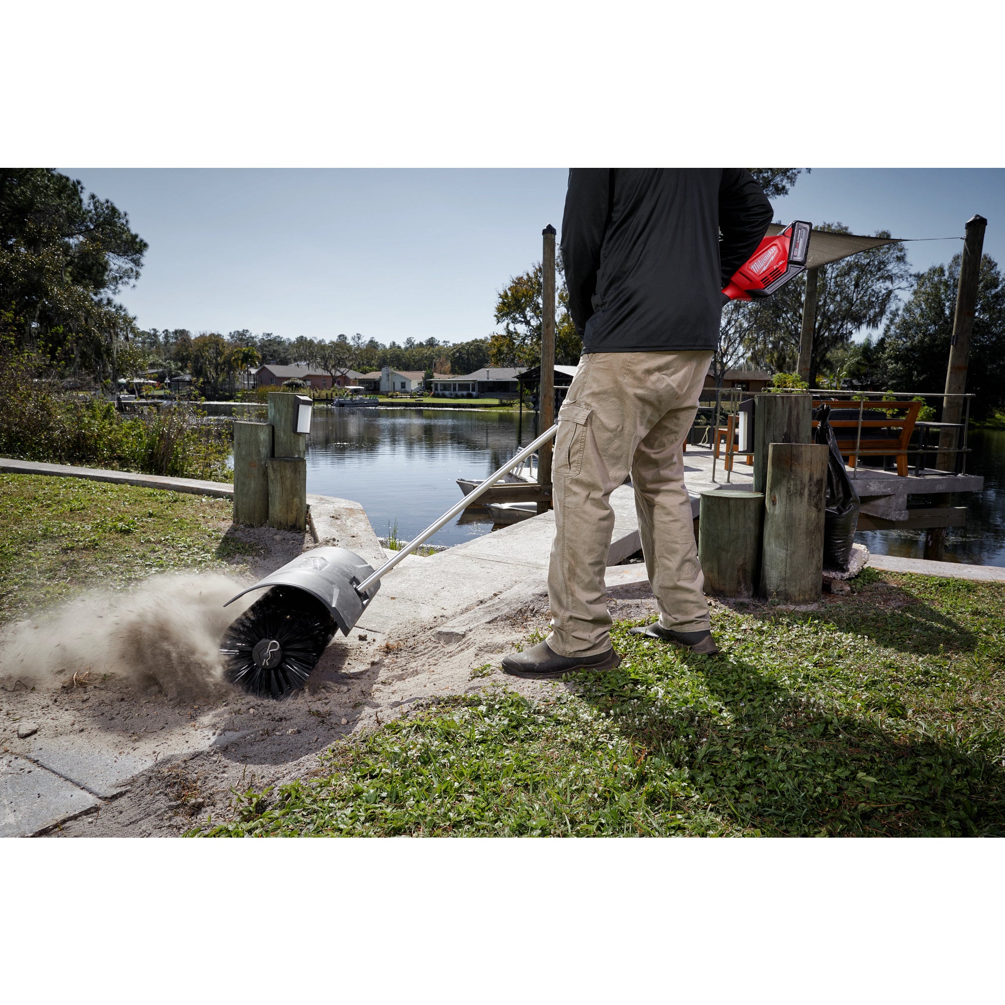 M18 FUEL QUIK-LOK Bristle Brush Attachment