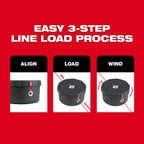 BOBINE RECHANGE EASY LOAD POUR COUPE-BORDURE