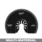 OSCILLANT EN TITANE 3-1/2'' SEGMENTÉE UNIVERSEL-BOIS & CLOUS