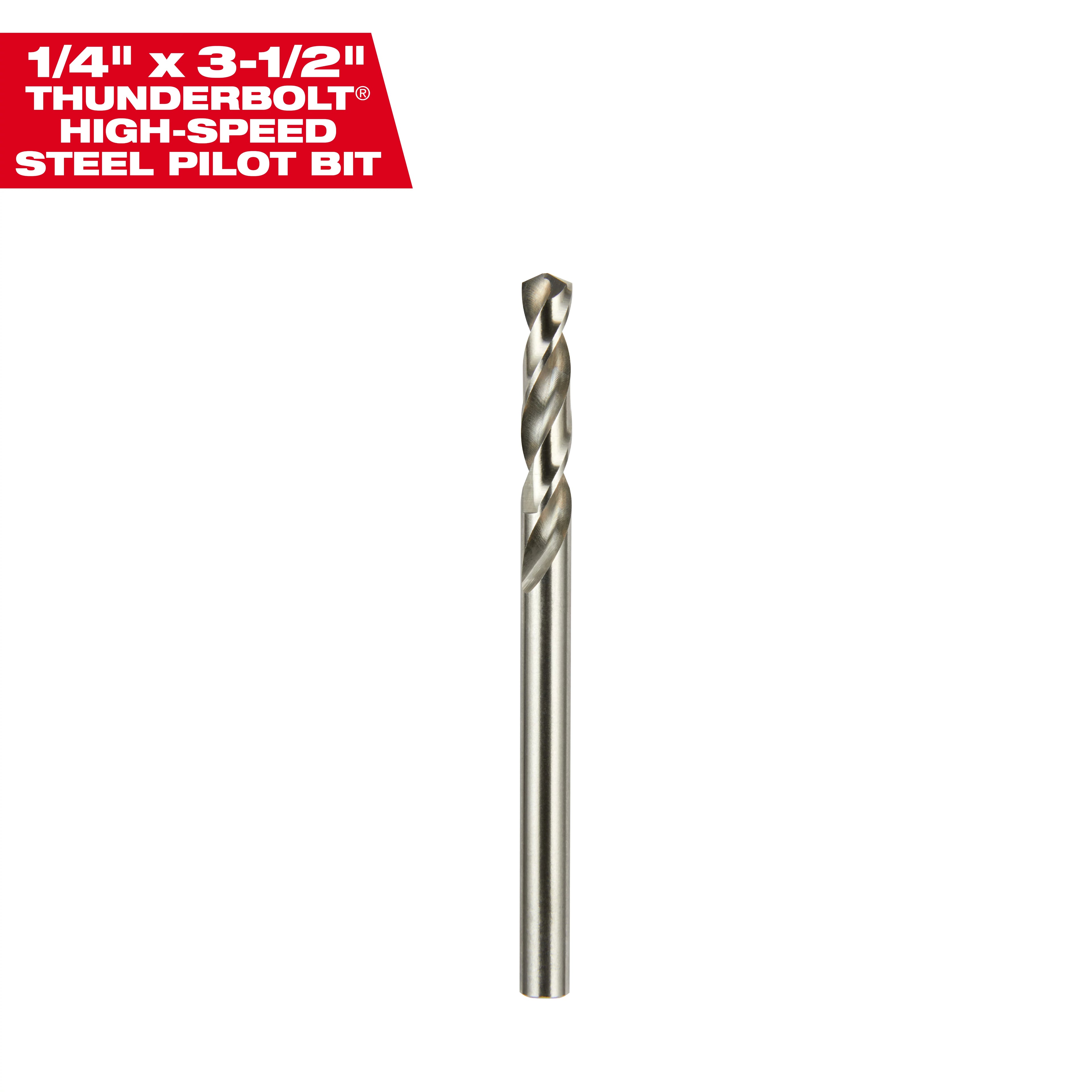 MÈCHE PILOTE 1/4'' X 3-1/2'' POUR EMPORTE-PIÈCE