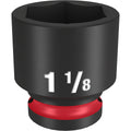 1/2'' DRIVE 1-1/8'' 6-POINT IMPACT SOCKET