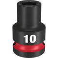 DOUILLE À CHOCS 1/2'' DRIVE 10MM À 6 POINTES