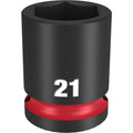 DOUILLE À CHOCS 1/2'' DRIVE 21MM À 6 POINTES