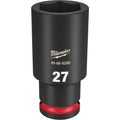 1/2'' DRIVE 27MM 6-POINT DEEP IMPACT SOCKET