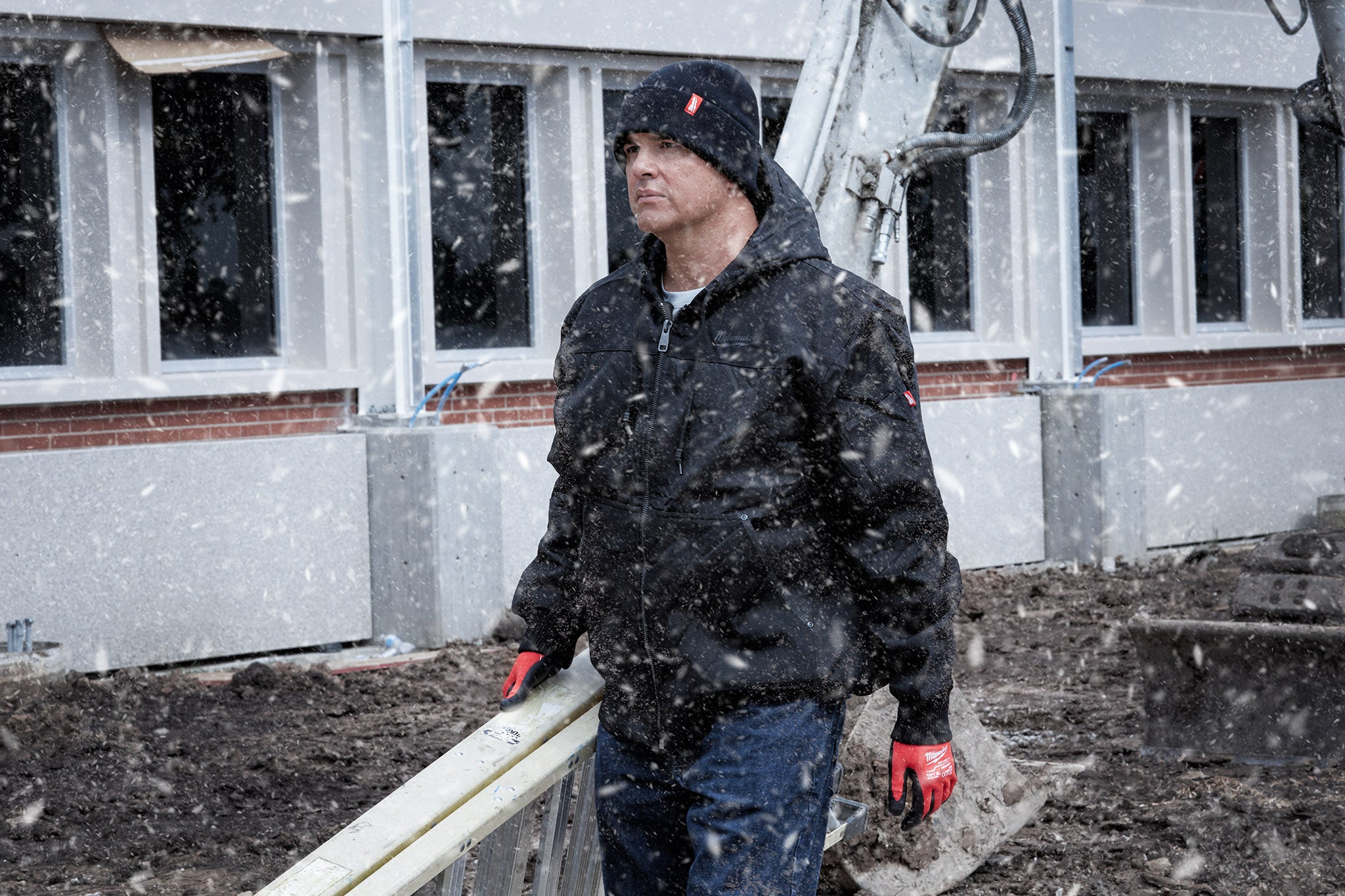 TUQUE DOUBLÉE MILWAUKEE (NOIR)