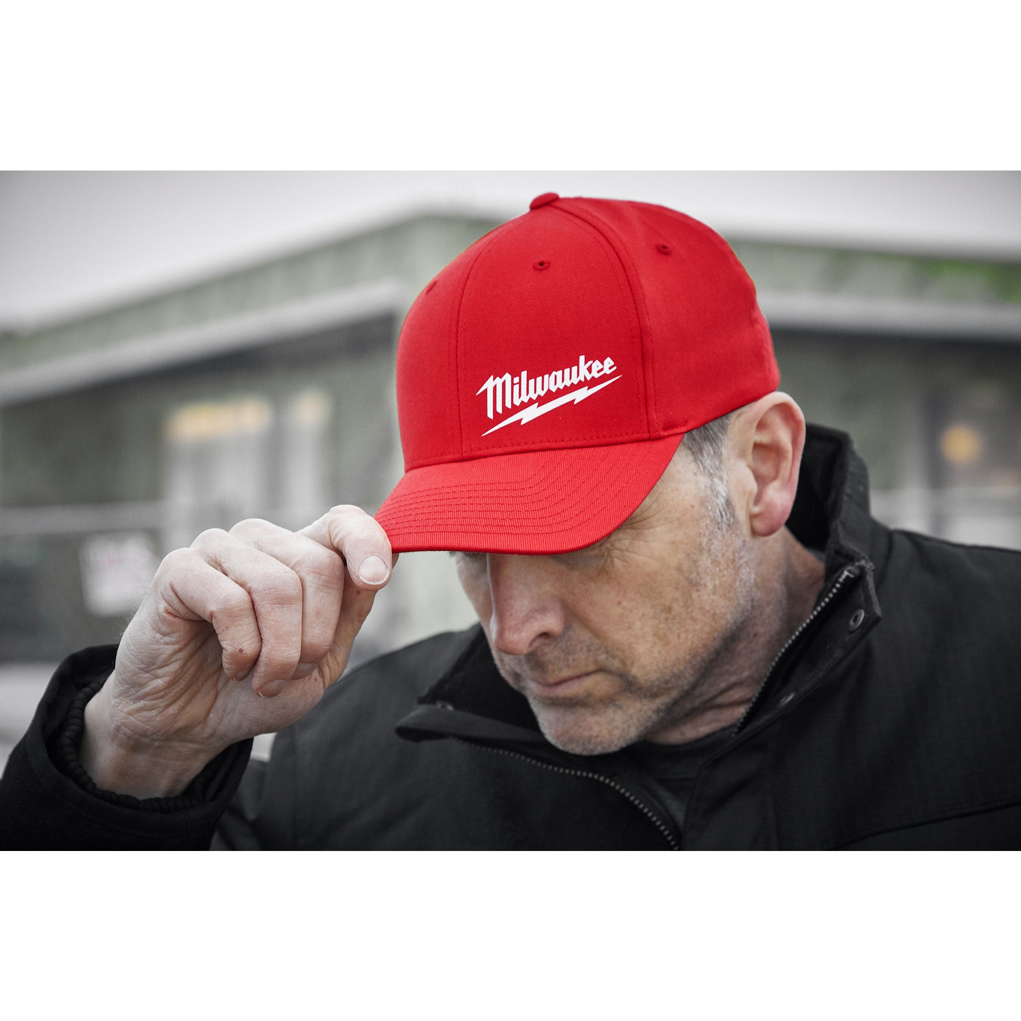 CASQUETTE FLEXFIT MILWAUKEE (ROUGE - L/XL)