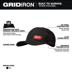 MILWAUKEE SNAP-BACK TRUCKER HAT (BLACK)