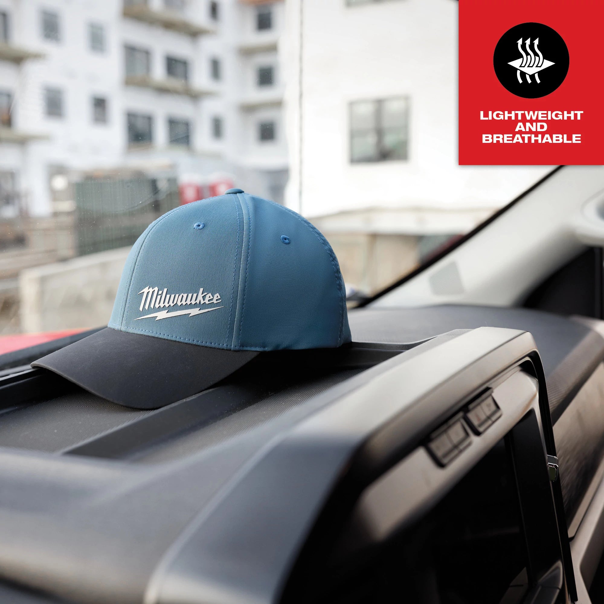 CASQUETTE FLEXFIT PERFORMANCE MILWAUKEE (BLEU - L/XL)
