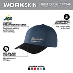 CASQUETTE FLEXFIT PERFORMANCE MILWAUKEE (BLEU - L/XL)