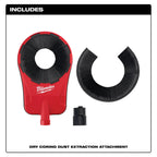 ACCESSOIRE D’EXTRACTION DE POUSSIÈRE POUR CAROTTAGE À SEC