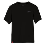 T-SHIRT DE TRAVAIL MANCHE COURTE HYBRIDE (NOIR - XLARGE)