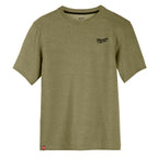 T-SHIRT DE TRAVAIL MANCHE COURTE HYBRIDE (VERT - MEDIUM)