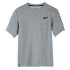 T-SHIRT DE TRAVAIL MANCHE COURTE HYBRIDE (GRIS - 2XL)