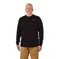 HYBRID LONG-SLEEVE WORK SHIRT (BLACK - 2XLARGE)