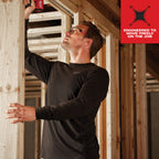 CHANDAIL DE TRAVAIL MANCHE LONGUE HYBRIDE (GRIS- XLARGE)