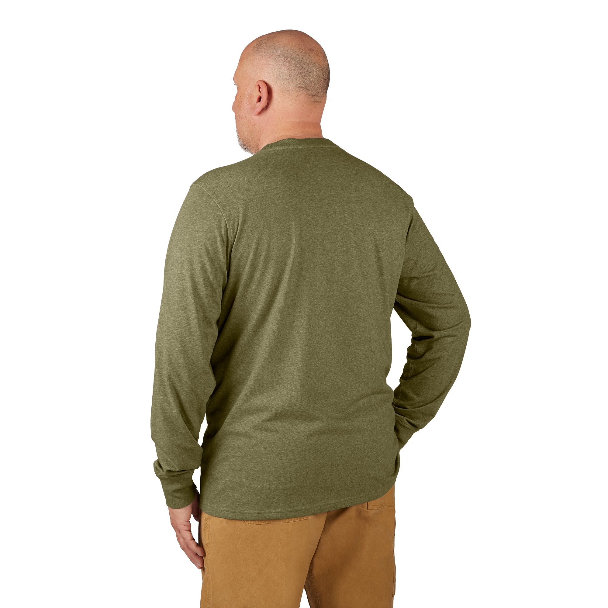 CHANDAIL DE TRAVAIL MANCHE LONGUE HYBRIDE (VERT - 2XLARGE)
