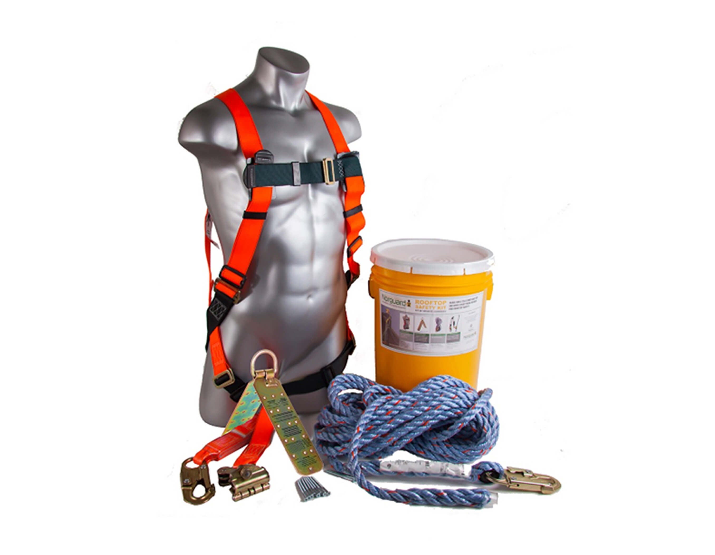 ENSEMBLE DE PROTECTION ANTICHUTE POUR COUVREURS 50'