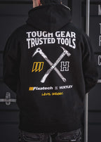HOODIE HX-717 TOUGH GEAR TRUSTED TOOLS NOIR ( 2XL )
