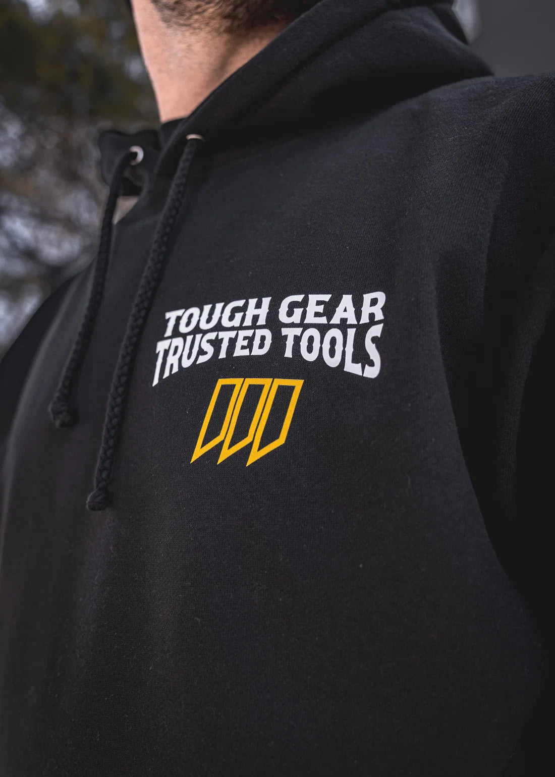 HOODIE HX-717 TOUGH GEAR TRUSTED TOOLS NOIR ( XL )
