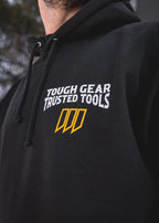 HOODIE HX-717 TOUGH GEAR TRUSTED TOOLS NOIR ( M )