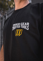 T-SHIRT HX-891 TOUGH GEAR TRUSTED TOOLS NOIR ( XL )