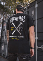 T-SHIRT HX-891 TOUGH GEAR TRUSTED TOOLS NOIR ( 2XL )