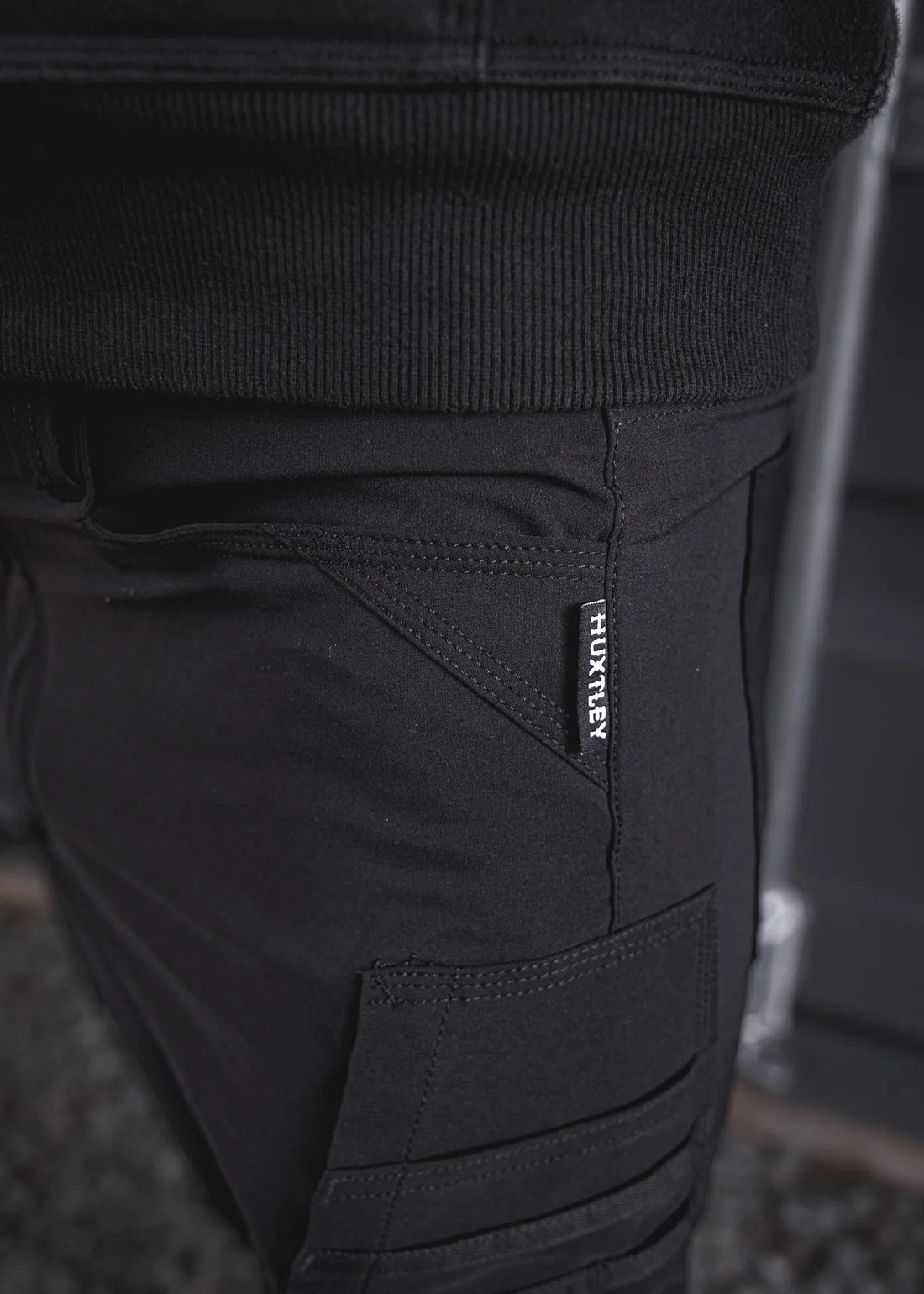 PANTALONS FX-1 SLIM ''WORK'' LIGHT NOIR ( 34W-32L )