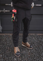 PANTALONS FX-1 SLIM ''WORK'' LIGHT NOIR ( 32W-32L )