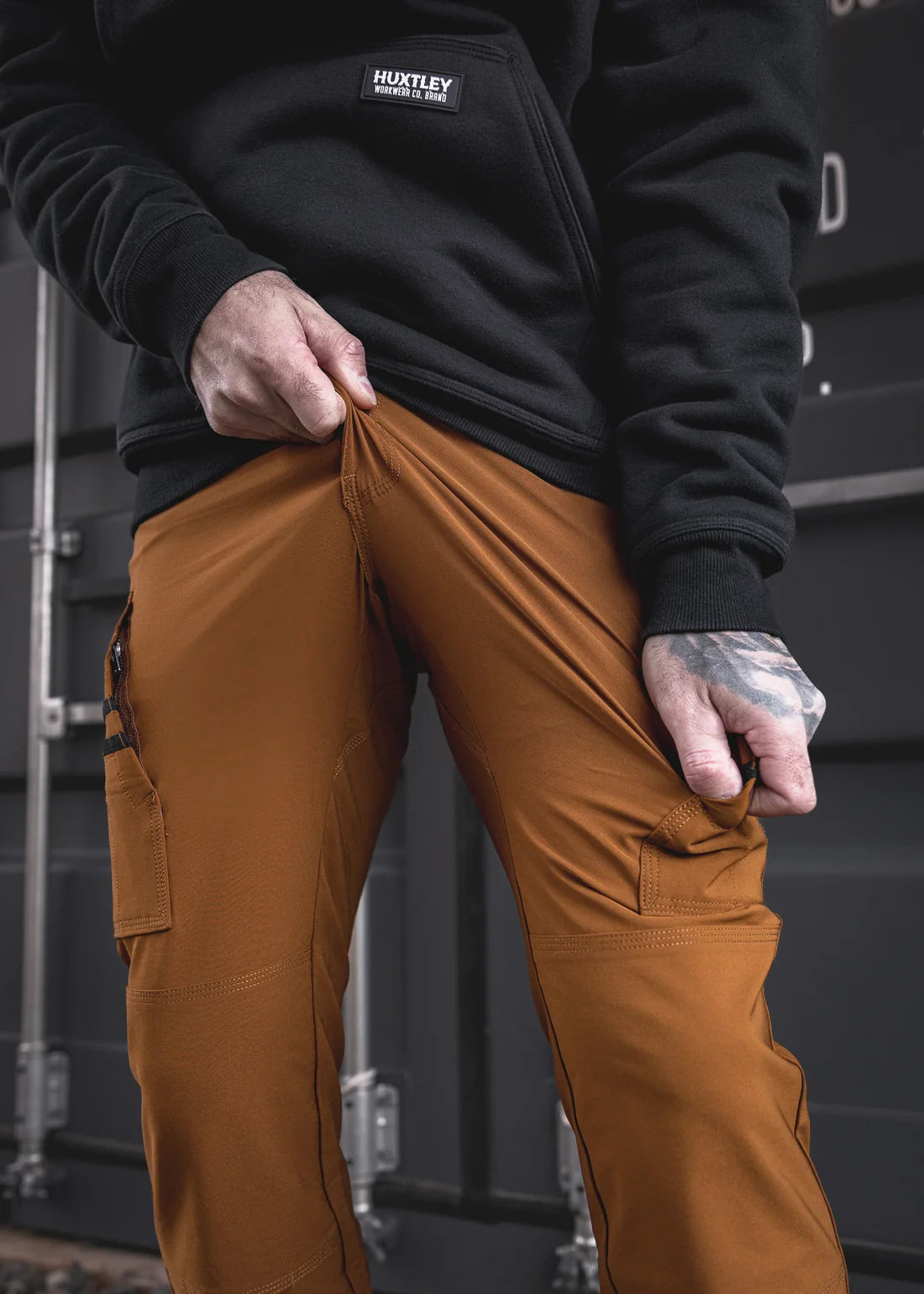 PANTALONS FX-1 SLIM ''WORK'' LIGHT WHISKEY ( 32W-32L )