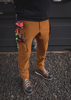 PANTALONS FX-1 SLIM ''WORK'' LIGHT WHISKEY ( 30W-32L )
