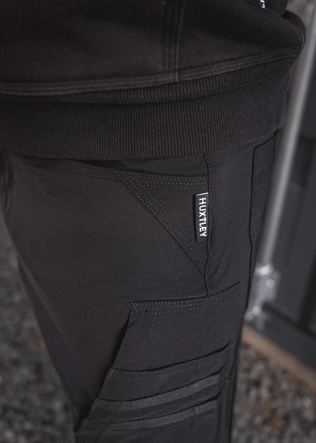 PANTALONS RX-1 RELAXED ''WORK'' LIGHT NOIR ( 36W-32L )