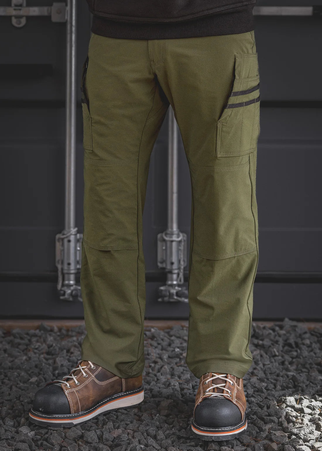 PANTALONS RX-1 RELAXED ''WORK'' LIGHT OLIVE ( 38W-32L )