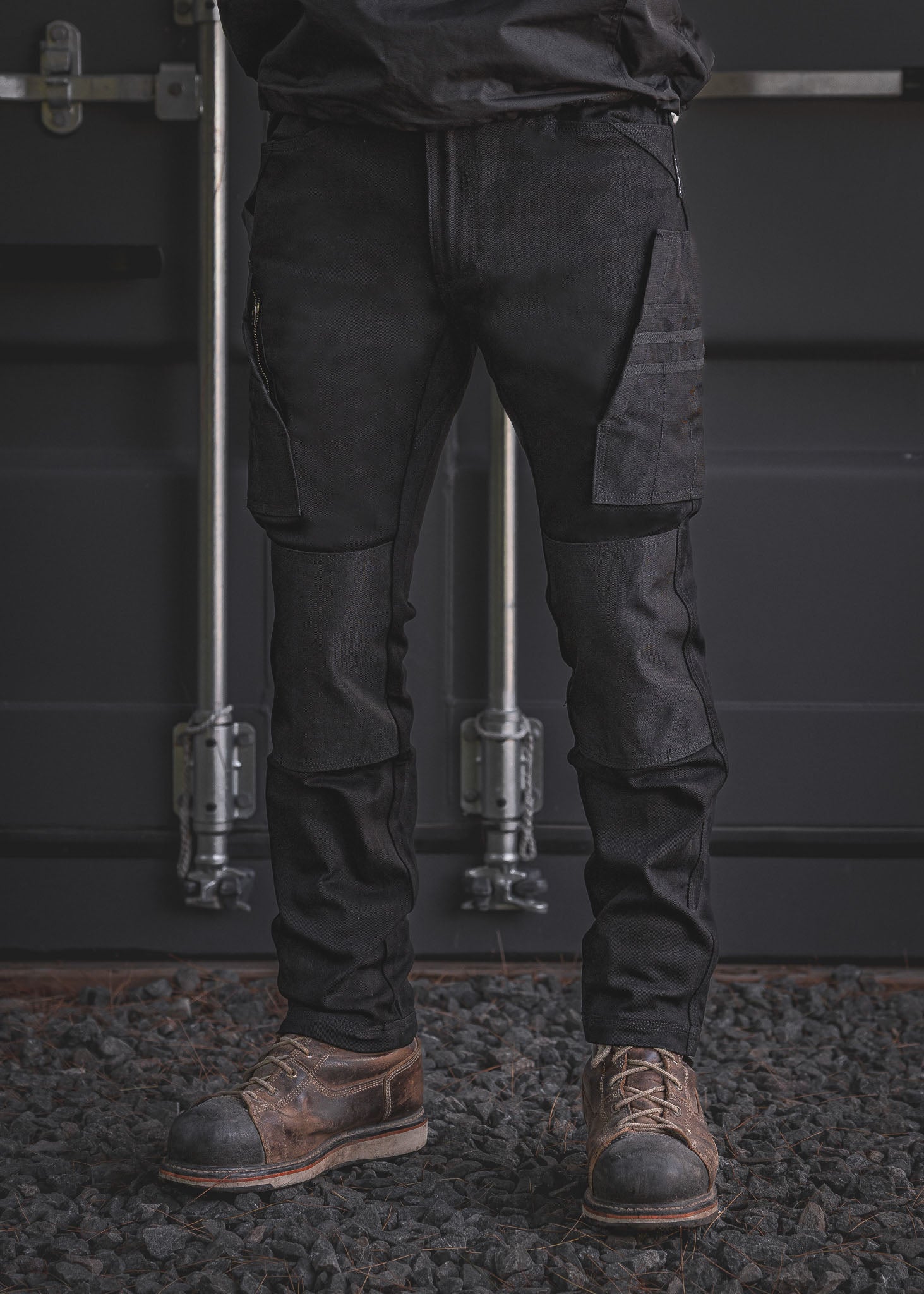 PANTALONS FX-1 SLIM ''PRO'' NOIR ( 32W-32L )